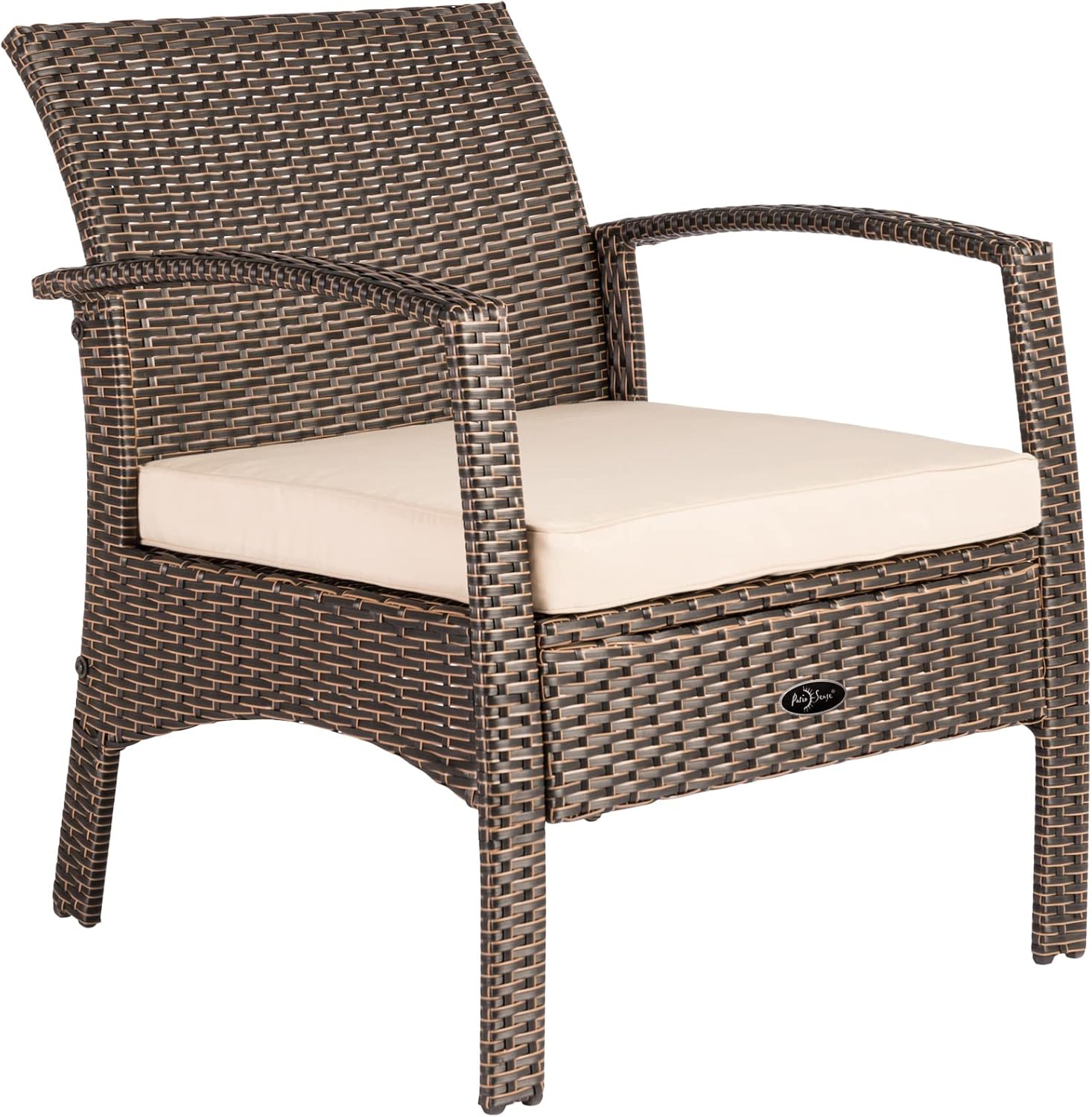 Balkene Home Deep Seating All Weather Wicker Lounge Chair - Standard