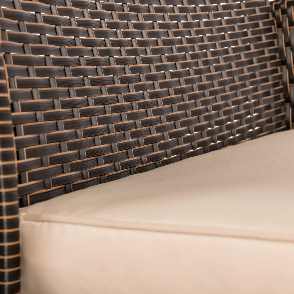 Balkene Home Deep Seating All Weather Wicker Lounge Chair - Standard